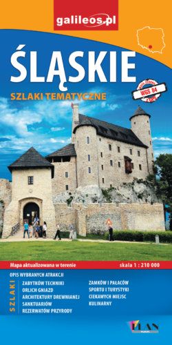 Front okładki Śląskie szlaki tematyczne 