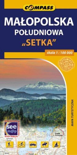 Małopolska Południowa "SETKA" - widok mapy papierowej