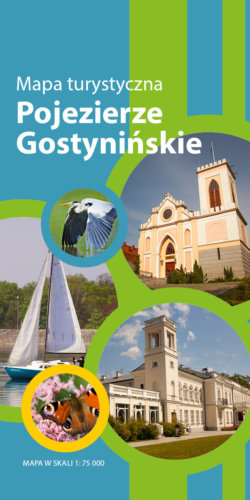 Pojezierze Gostynińskie - widok mapy papierowej