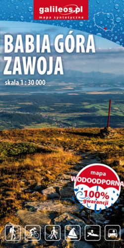 Front okładki Babia Góra-Zawoja, Babiogórski Park Narodowy 