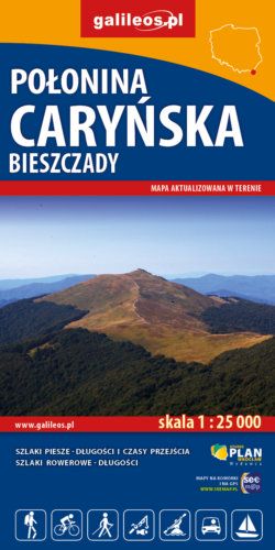 Front okładki Bieszczady – Połonina Caryńska 2022 