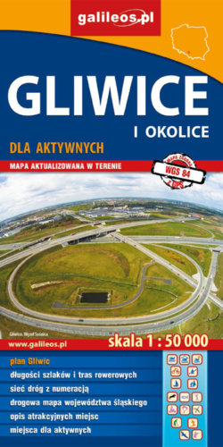 Front okładki Gliwice i okolice dla aktywnych II.2016 