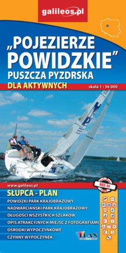 Front okładki Pojezierze Powidzkie, Puszcza Pyzdrska, powiat Słupecki 
