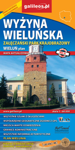 Front okładki Wyżyna Wieluńska – Załęczański Park Krajobrazowy 