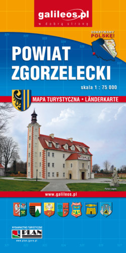 Zgorzelec /  Görlitz - Powiat Zgorzelecki - widok mapy papierowej