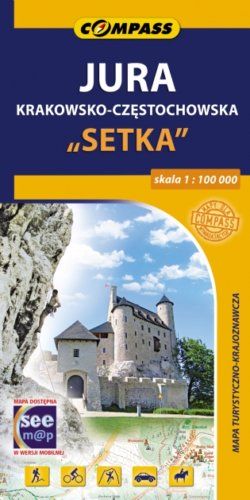 Jura Krakowsko-Częstochowska "Setka" - widok mapy papierowej