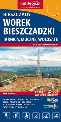 Front okładki Worek Bieszczadzki, Tarnica, Muczne, Wołosate 